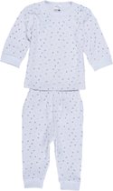 Beeren Bodywear Unisex Pyjama hartjes/bloemetjes - Wit - Maat 62/68