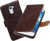 BestCases.nl Huawei Y7 / Y7 Prime Pull-Up booktype hoesje Mocca