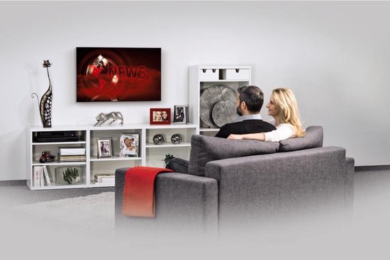 Hama TV-muurbeugel fix 3 sterren VESA 400x400 zwart