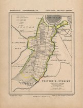 Historische kaart, plattegrond van gemeente Nieuwer Amstel in Noord Holland uit 1867 door Kuyper van Kaartcadeau.com