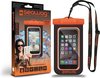 Waterproof Case For Smartphone Black & Orange
