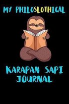 My Philoslothical Karapan Sapi Journal