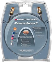 Monster - MV2A Dual Shielded Performance Coaxiale PAL - Antennekabel - 10 m