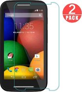 2 stuks Glass Screenprotector - Tempered Glass voor Motorola E 2015 2e generatie