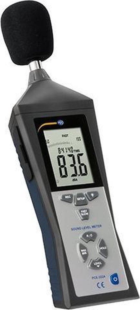 Décibel mètre / sonomètre / sonomètre avec Datalogger PCE-322A