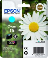 Epson 18 (T1802) - Inktcartridge / Cyaan
