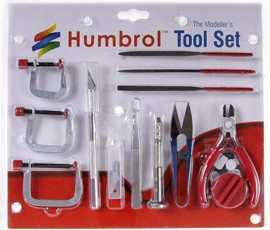 Humbrol - The Kit Modeller's Tool Set Medium (Hag9159) | bol