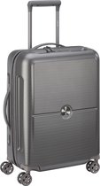 Delsey Turenne Slim 4 Handbagage koffer 55 cm - Zilver