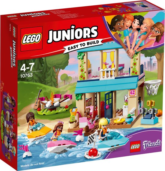 LEGO Juniors Friends Stephanie's Huisje aan Meer 10763 bol.com