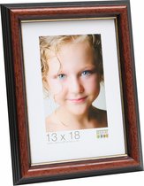 Deknudt Frames fotolijst S222H3 - klassiek bruin - voor foto 24x30 cm