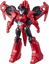 Hasbro Transformer Cyberverse Windblade Jongens Rood 10 Cm