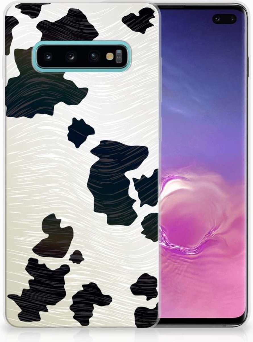 Samsung Galaxy S10 Plus TPU Hoesje Koeienvlekken
