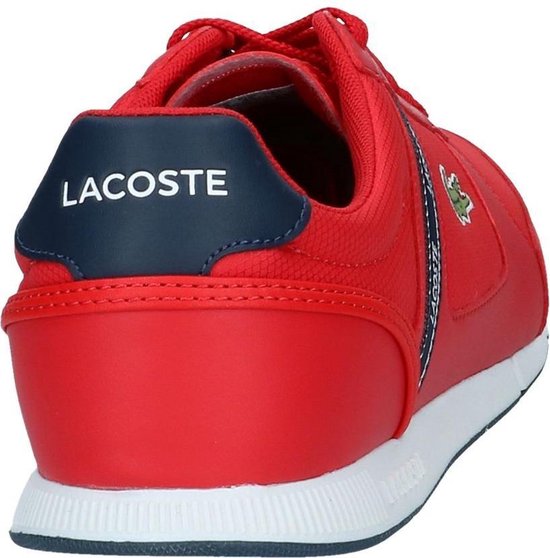 Rode Sneakers Lacoste Menerva Sport | bol.com