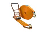 Spanband 2-delig 75mm 10 ton Oranje 10M