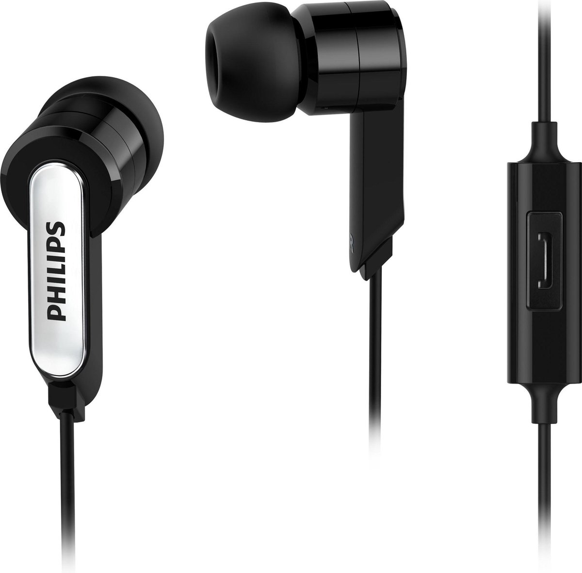 Philips SHE1405BK/10 hoofdtelefoon/headset Hoofdtelefoons In-ear Zwart
