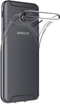 DrPhone Samsung J5 2017 (J530) TPU Hoesje - Transparant Ultra Dun Premium Soft-Gel Case - Official DrPhone Product