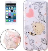 iPhone 6(S) (4.7 inch) Cartoon TPU Cover hoesje case transparant