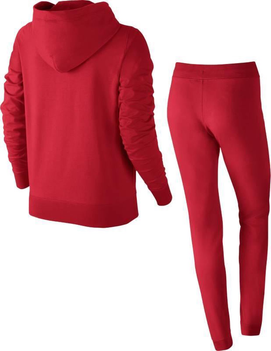 Nike Sportswear Track Suit - Trainingspak - Dames - Maat M - Rood Nike Sportswear Track Suit - Trainingspak - Dames - Maat M - Rood