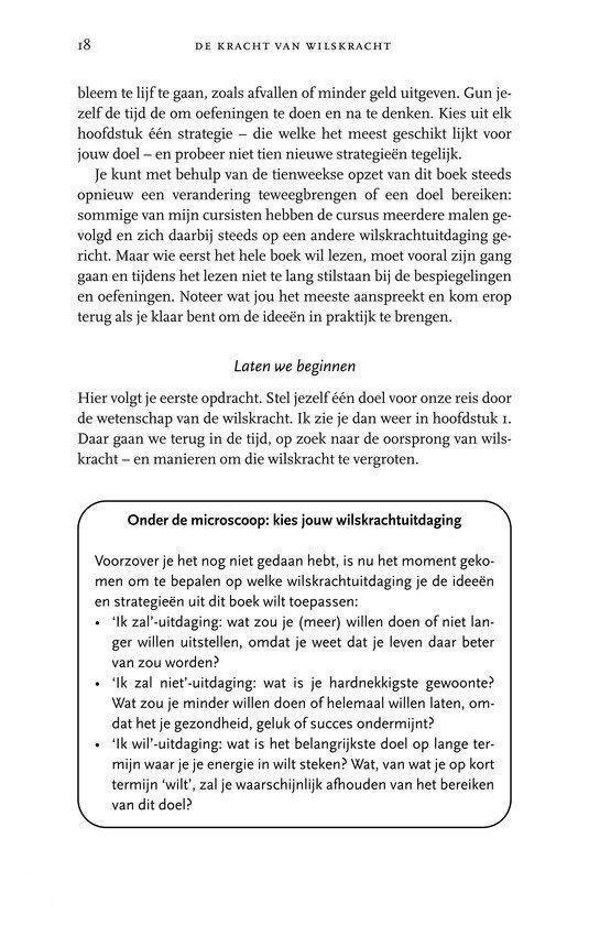 De kracht van wilskracht