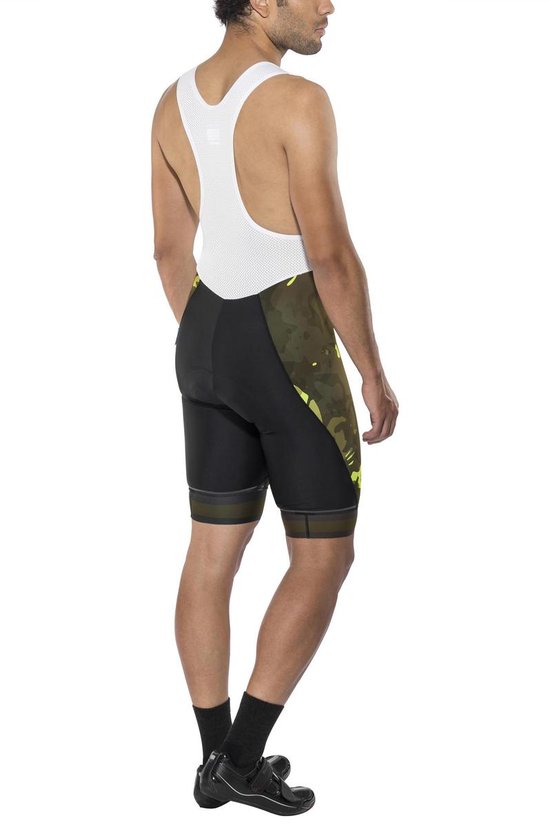 Shimano Breakaway Bib Shorts Heren neon lime Maat S bol