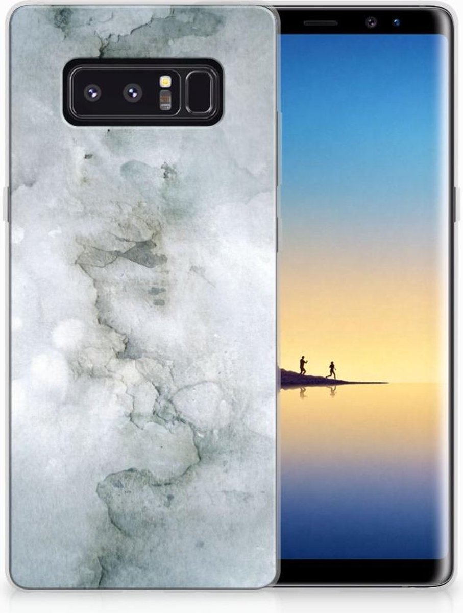 Hoesje maken Samsung Galaxy Note 8 Painting Grey