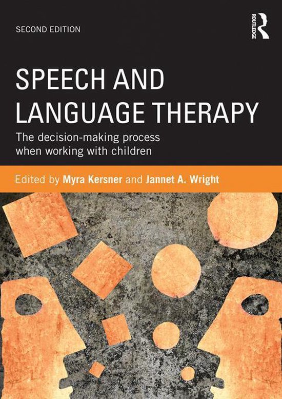 Speech and Language Therapy - cover
