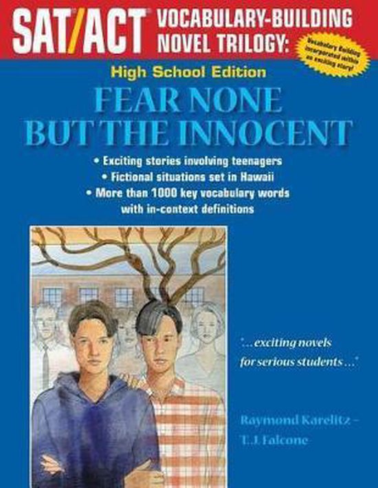 SAT/ACT Vocabulary-Building Novel Trilogy- Fear None But the ... - cover
