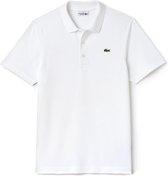 Lacoste Basic Sportpolo - Maat XL  - Mannen - wit