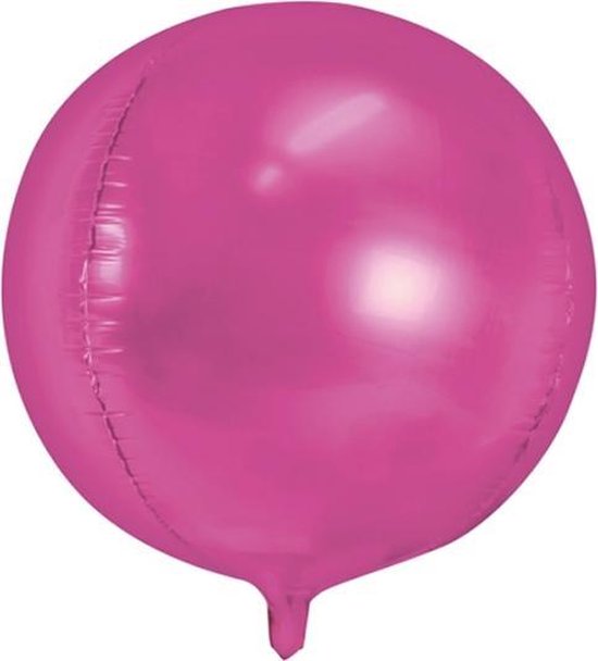 Folieballon rond Magenta