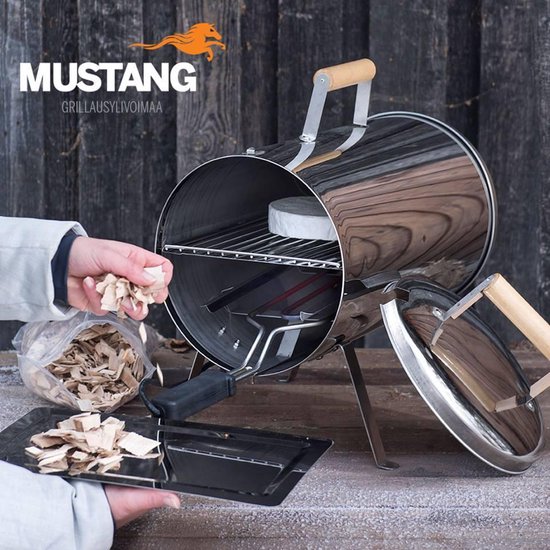 Mustang elektrische rookoven RVS van Mustang — afbeelding 3