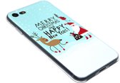 Kerstmis Merry Christmas hoesje Geschikt voor iPhone 8 Plus/ 7 Plus