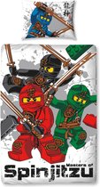 Lego Ninjago Warrior - Dekbedovertrek - Eenpersoons - 135 x 200 - Multi