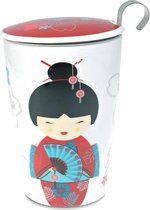 Eigenart Theemok Met Zeef Tea Eve Little Geisha Red