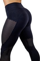 Solid Black ankle Sport leggings