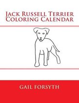 Jack Russell Terrier Coloring Calendar