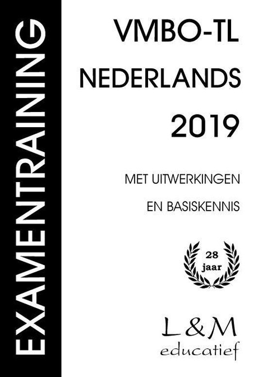 Examentraining Vmbo-tl Nederlands 2019