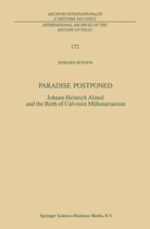 International Archives of the History of Ideas Archives internationales d'histoire des idées 172 - Paradise Postponed