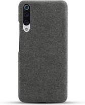 Shop4 - Xiaomi Mi 9 SE Hoesje - Harde Back Case Denim Grijs