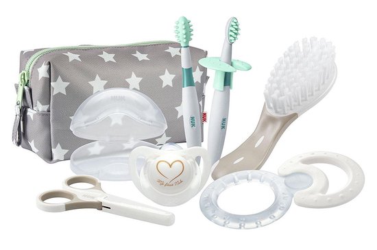 NUK baby set voor pasgeborenen - Beige/Wit van Nuk — afbeelding 3