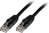 Lindy Rj45/Rj45 Cat6 3m netwerkkabel U/UTP (UTP) Zwart