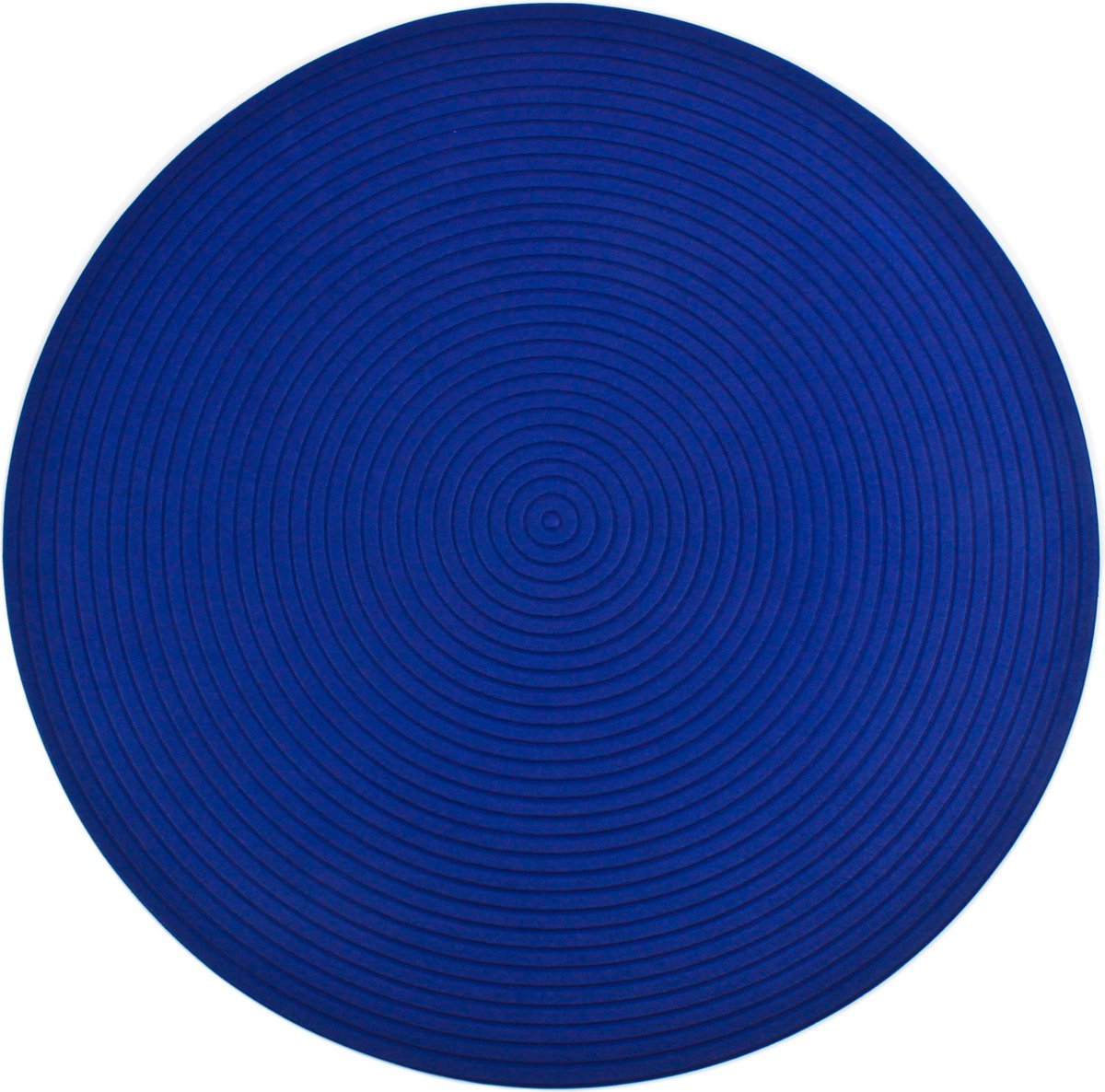 Yong Rond Placemat 36 cm Blauw