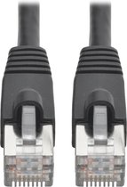 Tripp-Lite N262-005-BK Cat6a 10G-Certified Snagless Shielded STP Network Patch Cable (RJ45 M/M), PoE, Black, 5 ft. TrippLite