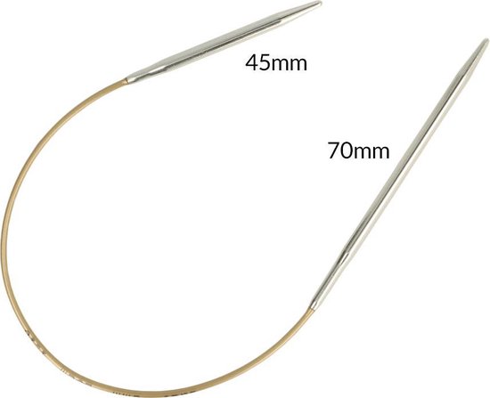 Rondbreinaalden 3mm 100cm Aluminium Van PRYM 022 211236