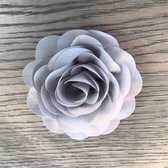 Leuke bloem (roos) op Clip - Grijs