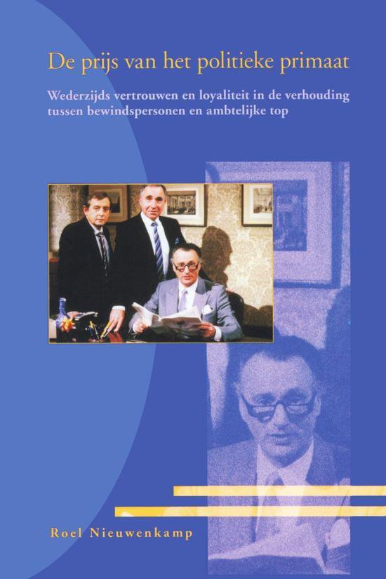 Cover van het boek 'De prijs van het politieke primaat' van R. Nieuwenkamp