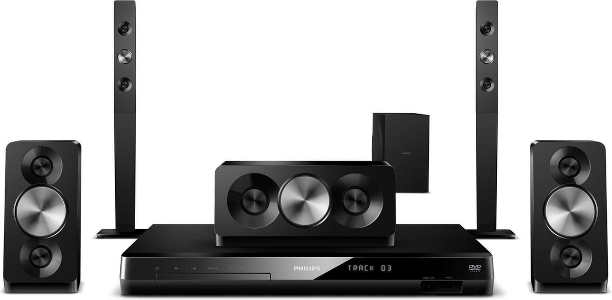 Philips HTS5543/12 Immersive Sound Home theater | bol.com