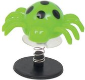 Goki Springende Spinnen Junior Groen 4 X 4,5 Cm