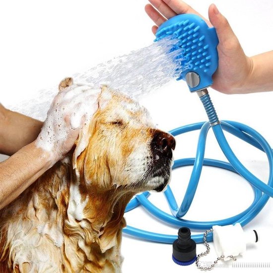 ProPet - Hond wassen - Wasset 5 delig - Vachtverzorgingshandschoen hond Handdoek... | bol.com