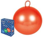 Skippybal blauw 60 cm voor kinderen - Skippyballen buitenspeelgoed voor jongens/meisjes