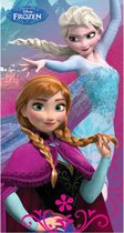 badlaken / strandlaken Frozen - 100% katoen - Anna en Elsa handdoek